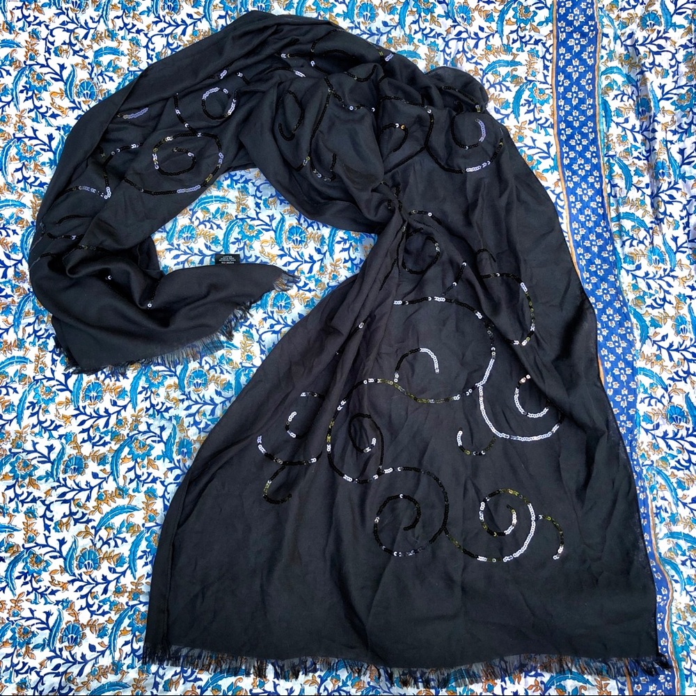STYLE & CO sequin wrap